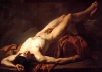 David, Jacques-Louis - Nude Study of Hector